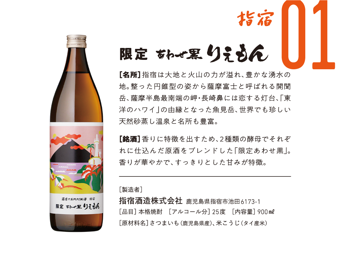 薩摩焼酎6本 薩摩六名所六銘酒セット – 酒匠さんそう