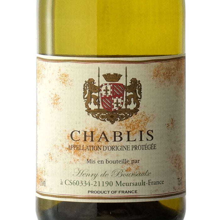 フランソワ マルテノ アンリ・ド・ブルソー シャブリ – 酒匠さんそう