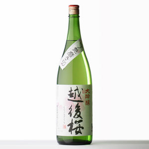 華やかな香りと冴えわたるキレ ― 越後桜 大吟醸のご紹介！