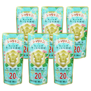 キンミヤ焼酎 シャリキン 90ml 6本セット 凍らせて飲む シャーベット状 孴会・夏に最適