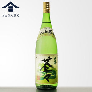 果実の香りがふわっと広がる爽やか芋焼酎。「大海蒼々」— 日本酒杜氏との挑戦から生まれた、軽快でまろやかな一本。