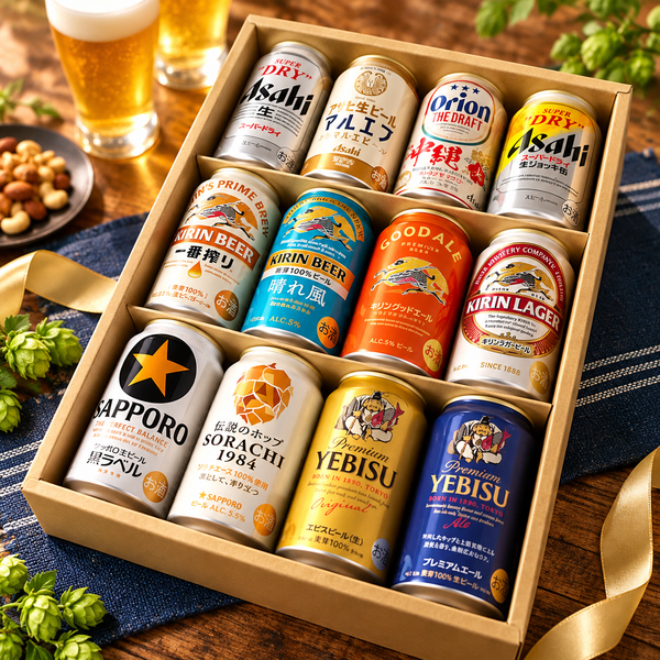 アサヒ キリン サッポロ ビール12種類 詰め合わせ 340＆350ml 缶 合計12本セット【地域別 送料無料】