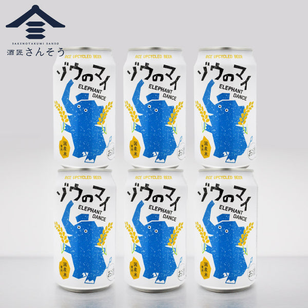 象印 エチゴビール ゾウのマイ 350ml×6本セット