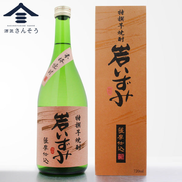 岩いずみ 720ml｜芋焼酎 白麹・黒麹ブレンド｜白露酒造｜酒匠さんそう