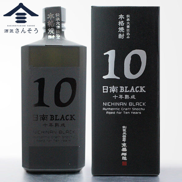 日南BLACK TEN 10年熟成 芋焼酎 720ml | 京屋酒造 | 酒匠さんそう