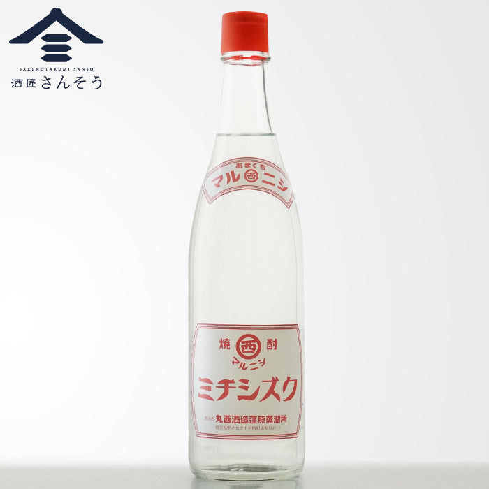 マルニシ ミチシズク 芋焼酎 720ml | 薩摩焼酎 黒麹 常圧蒸留 丸西酒造