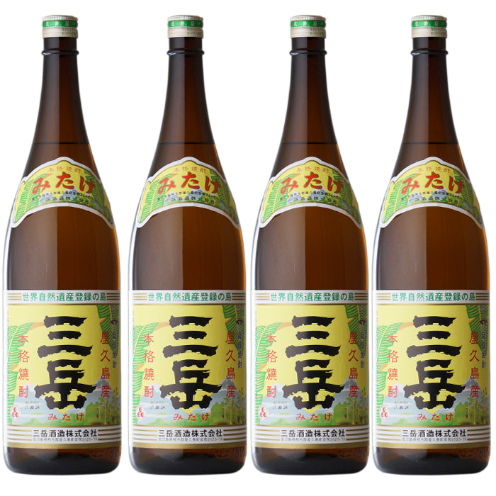 送料無料】三岳 1800ml 4本セット – 酒匠さんそう