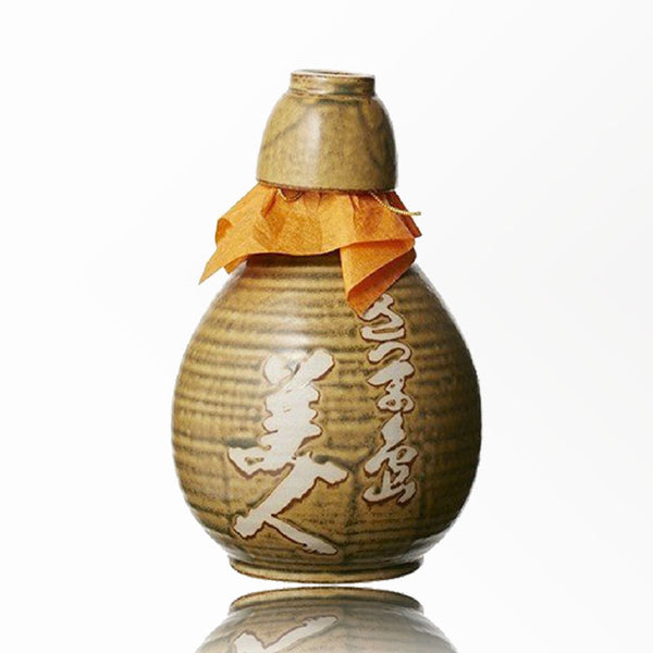 さつま島美人 徳利入り 35度 陶器ボトル 720ml｜長島研醸 鹿児島芋焼酎 | 酒匠さんそう
